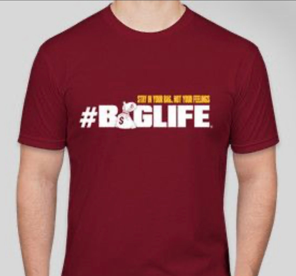 BAGLIFE "Stay In Your BAG, Not Your Feelings" Cool Tees