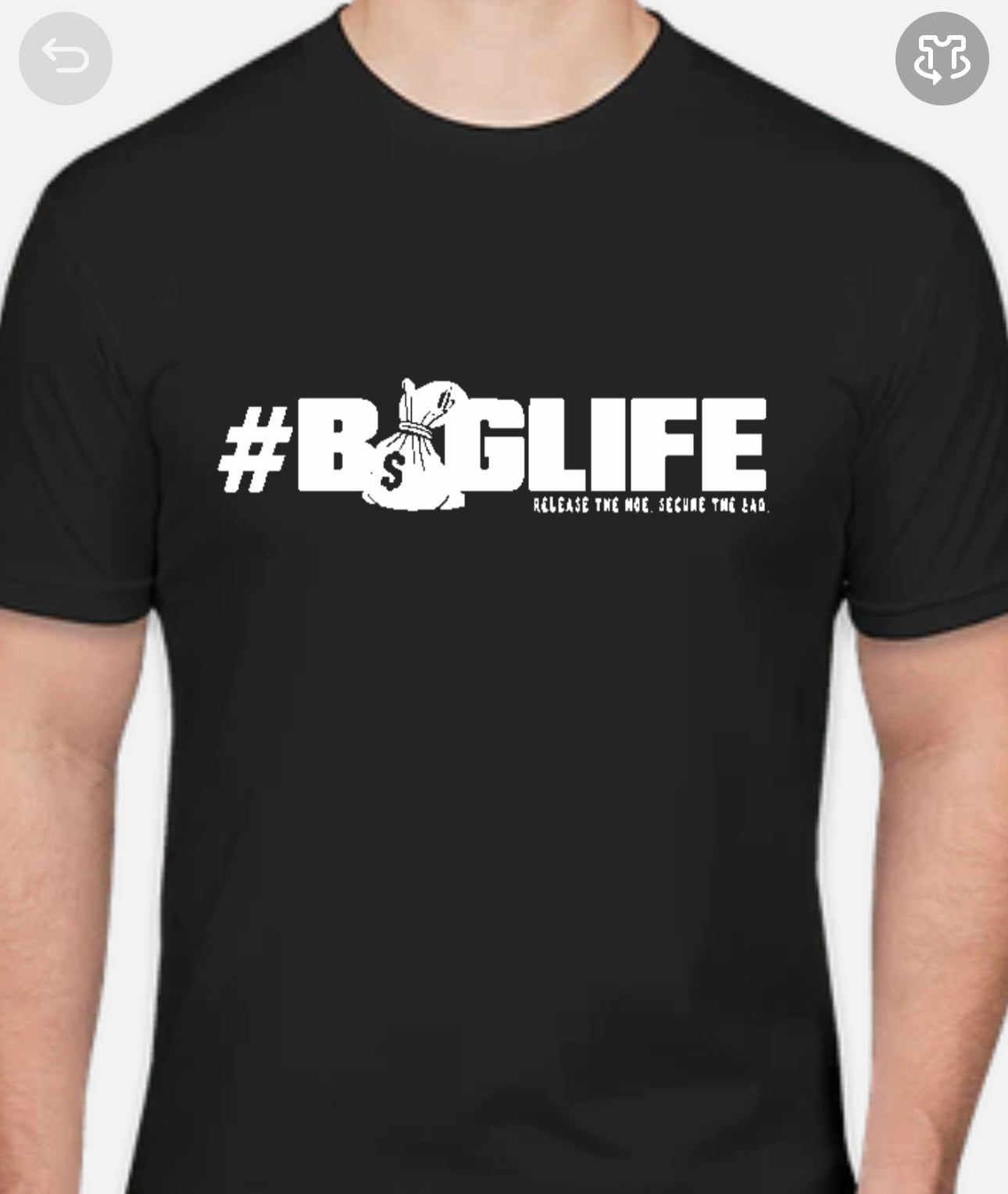 BAGLIFE "Release The Hoe, Secure The BAG" Cool Tees