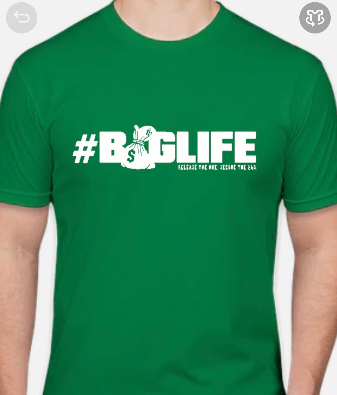 BAGLIFE "Release The Hoe, Secure The BAG" Cool Tees