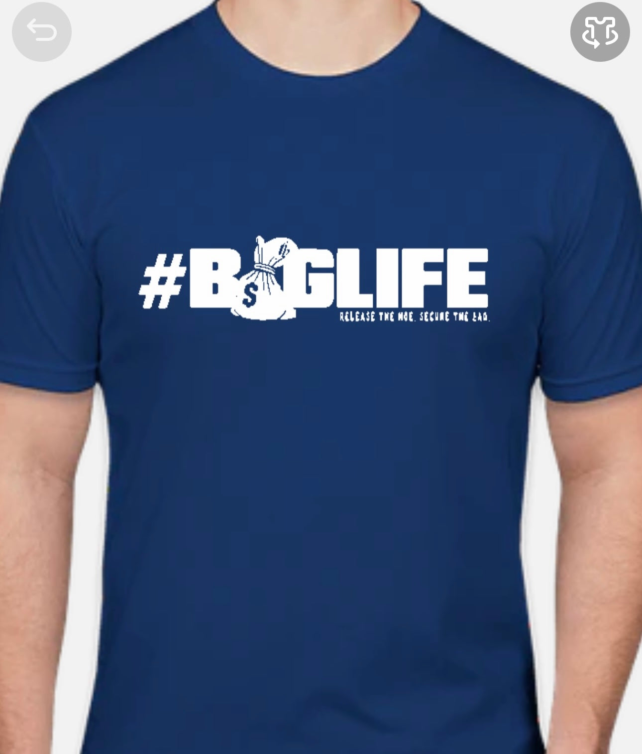 BAGLIFE "Release The Hoe, Secure The BAG" Cool Tees